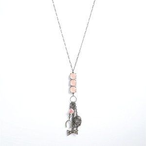 Get Lucky! Long sassy charm necklace!